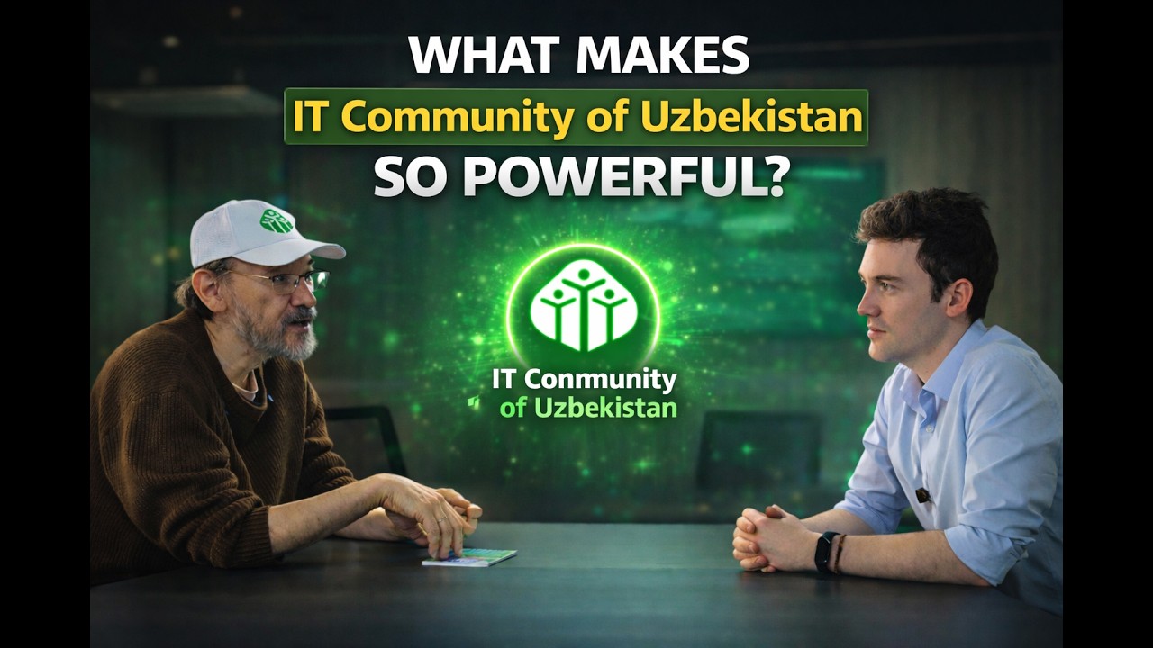 IT Talk with Shavkat Karimov - Head of IT Park Community Uzbekistan | Success, Education, Growth