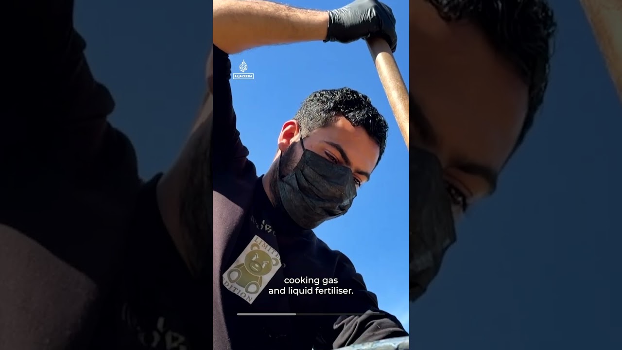 Gaza engineers turn waste into fuel