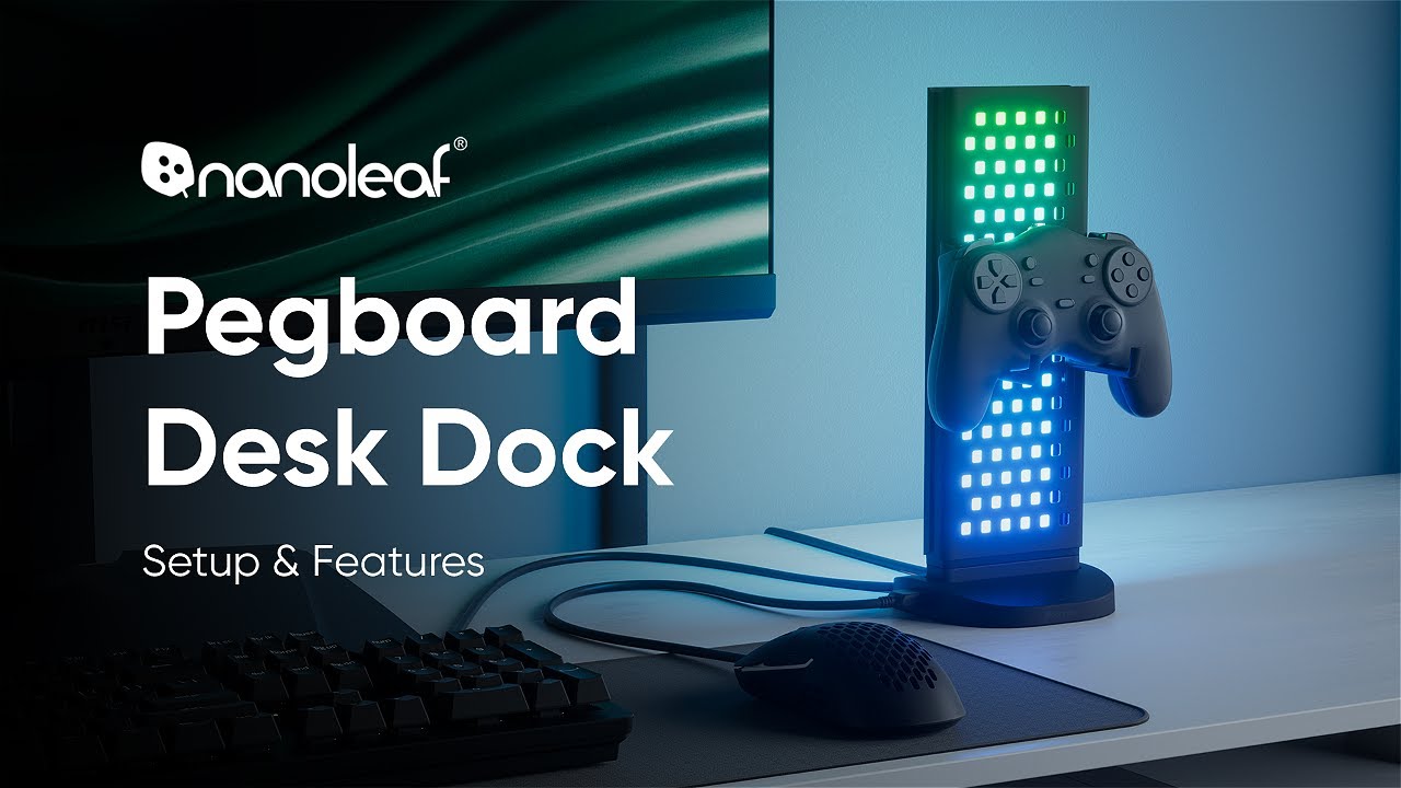 Pegboard Desk Dock | Setup & Features Guide