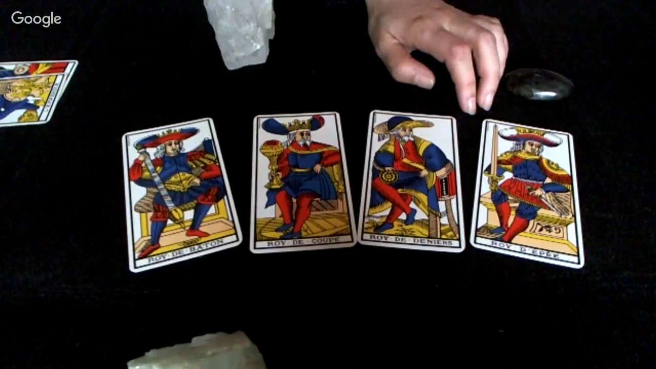 Tarot de Marseille: la série des rois