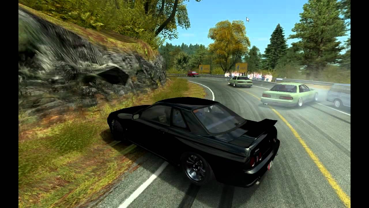 Second day Touge Team Played on rFactor (Akina)