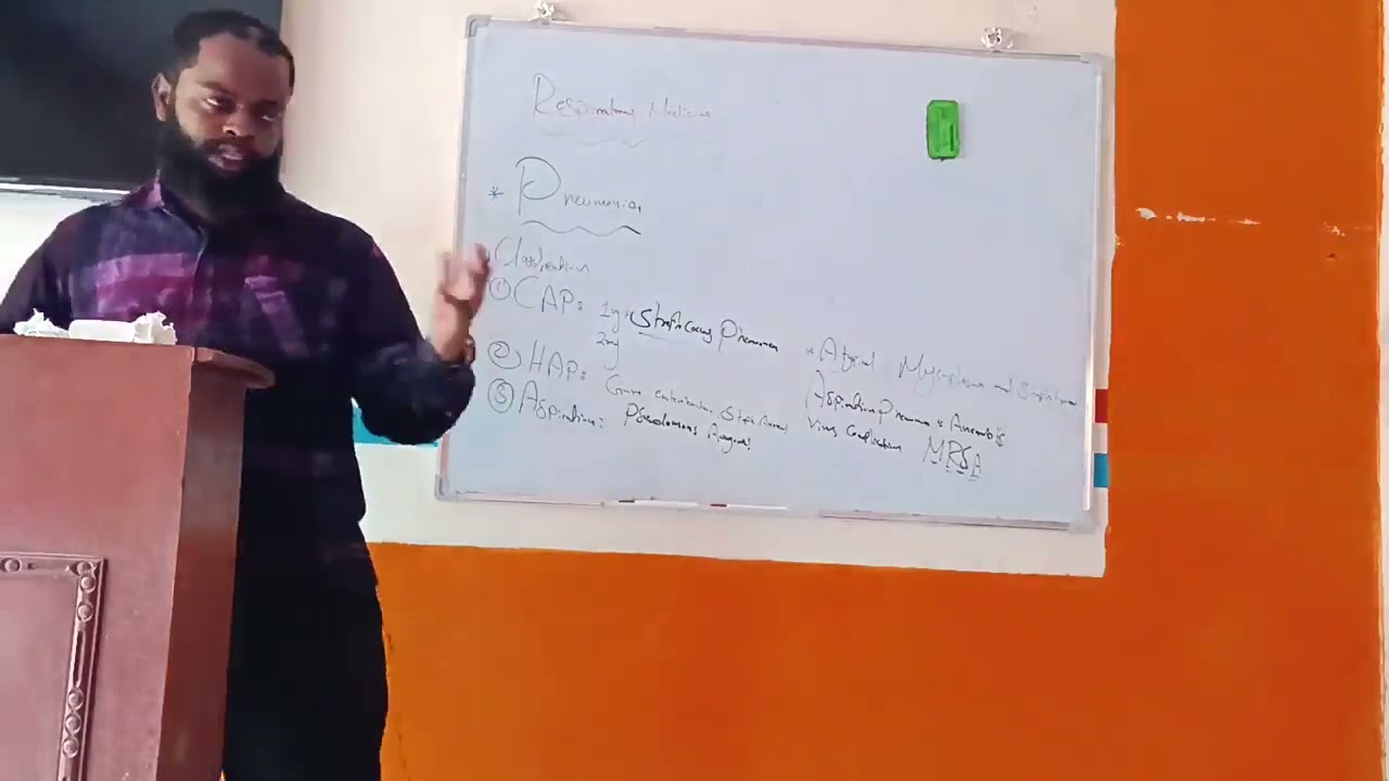 Pneumonia Dr.Ahmed Adlan