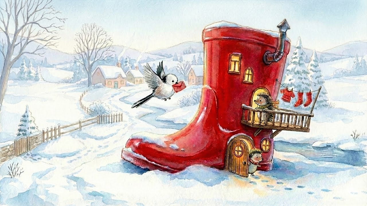Winter Post from the Hedgehog Lodge ❄️ Whimsical Celtic Folk for Reading