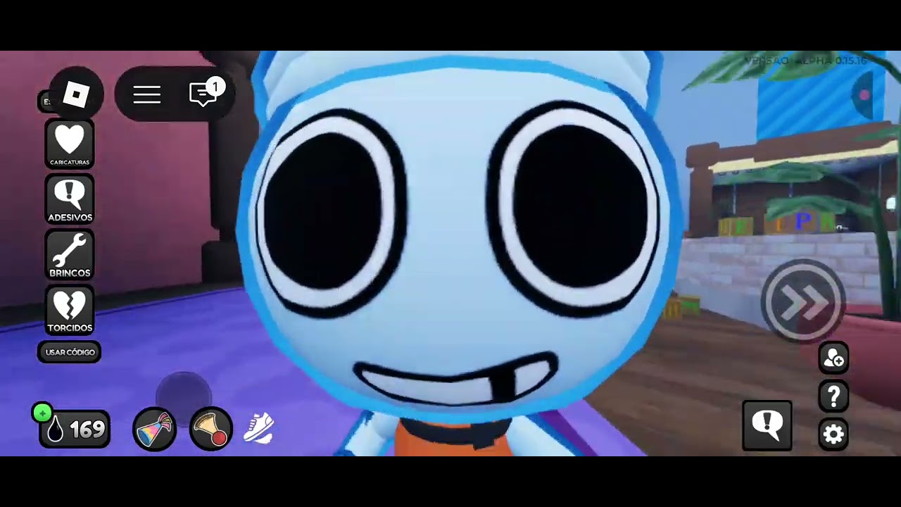 Jogando Roblox só que eu esqueci de carregar o celular 📲!!