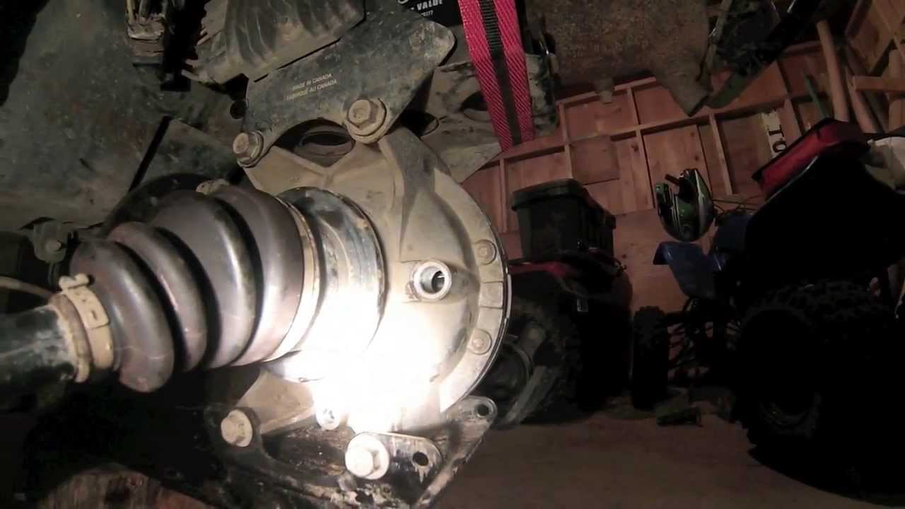 2004 Bombardier Outlander 330 Drive Shaft U-Joint Replacement