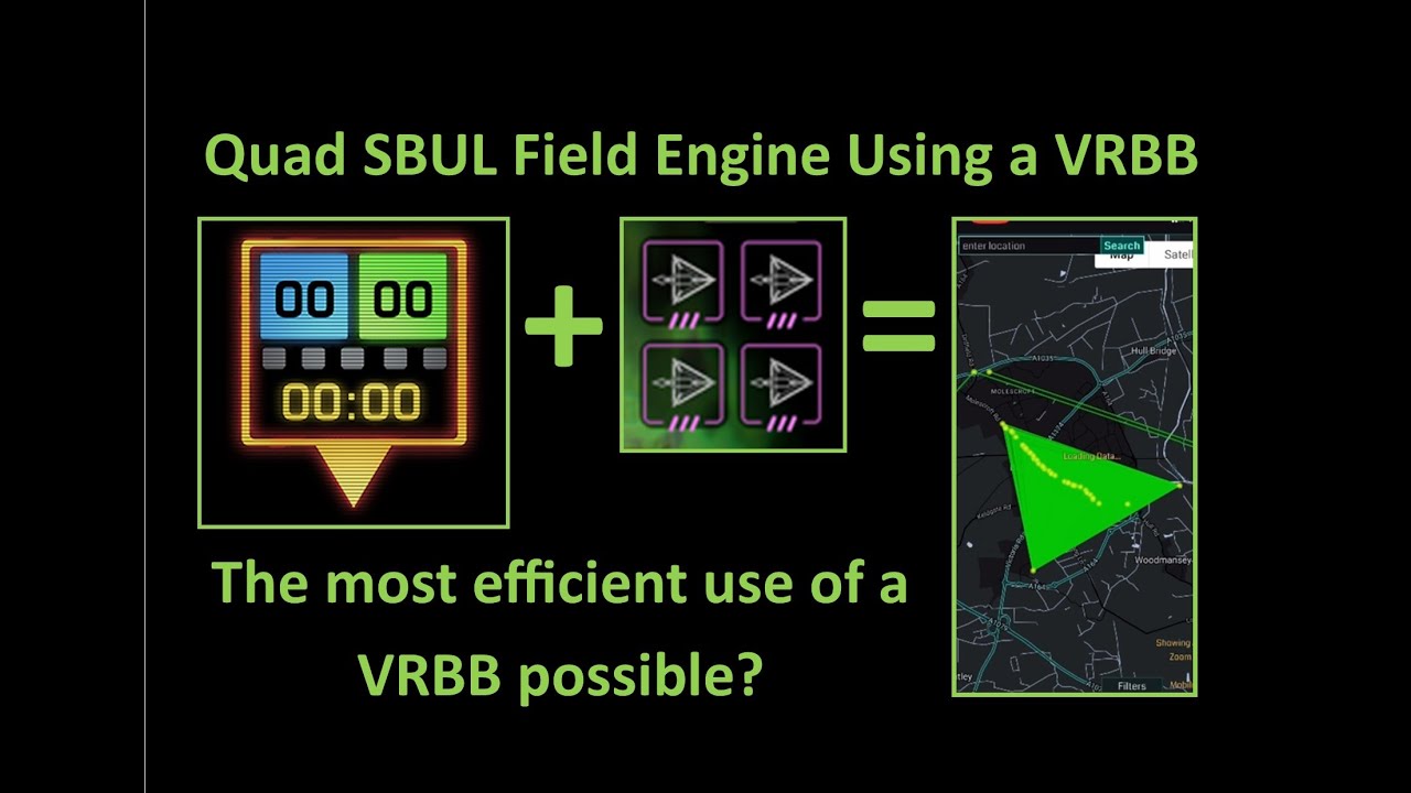 Quad SBUL Field Engine Using a Very Rare Battle Beacon! Ingress Gameplay
