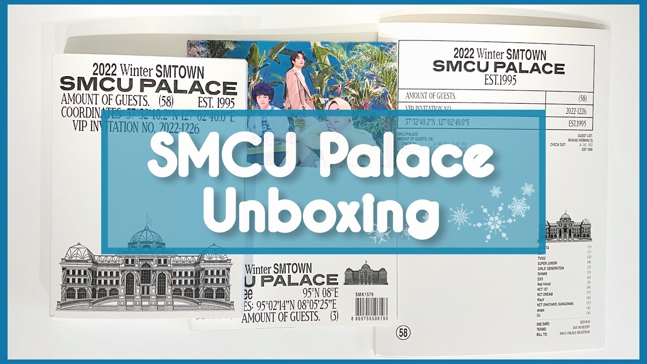 ★ Распаковка альбома SMCU Palace ★ Portrait Book, Palace, Guest. SHINee, Membership Card версии ★