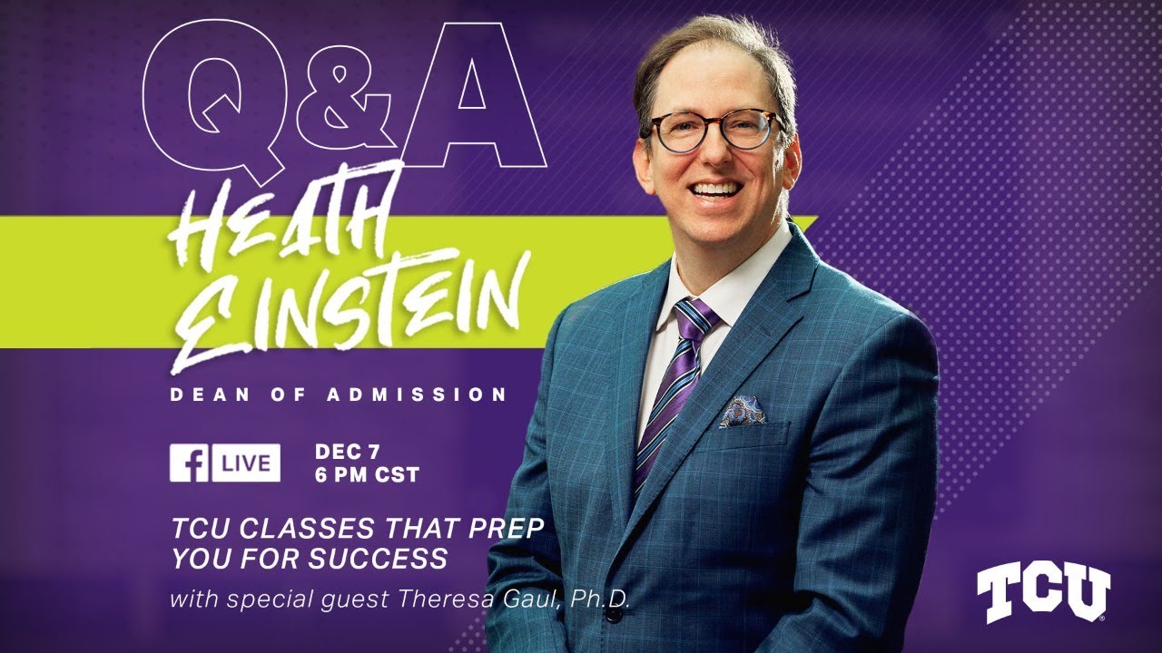 TCU Admissions Facebook Live: Core Curriculum