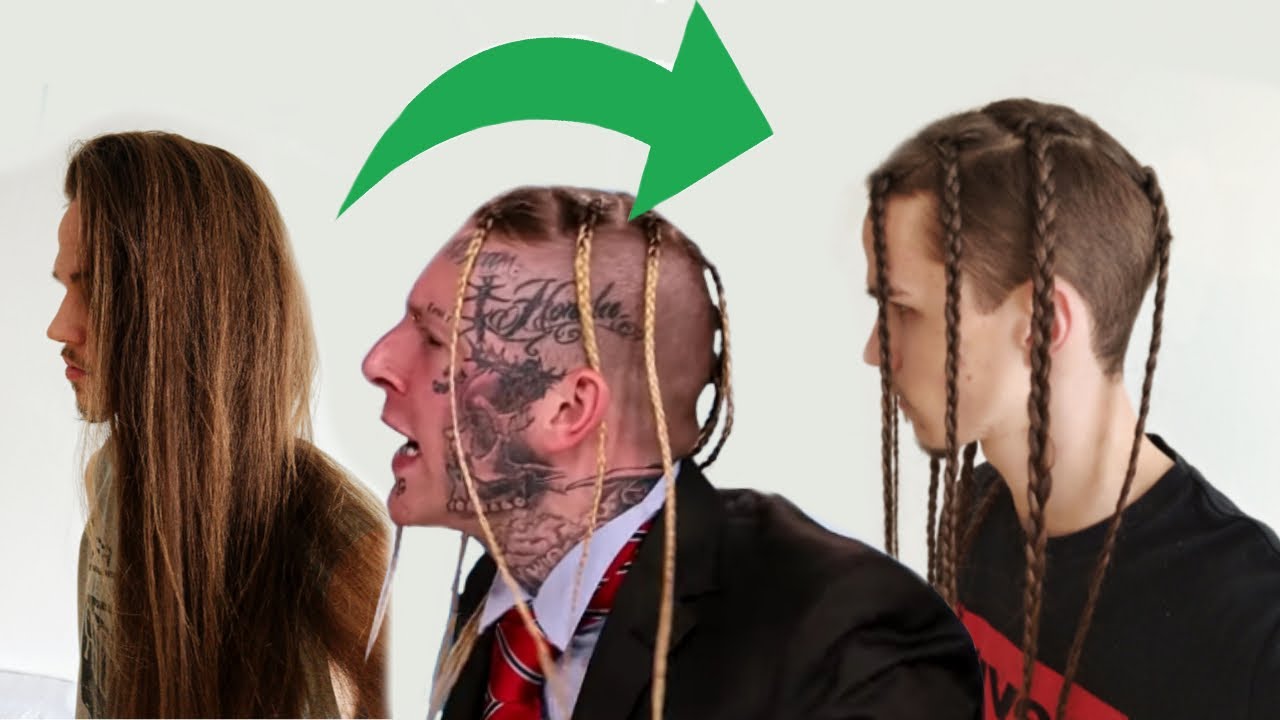 Tom Macdonald hairstyle tutorial / how to box braid your hair for men + tips & tricks / Nemes CZ