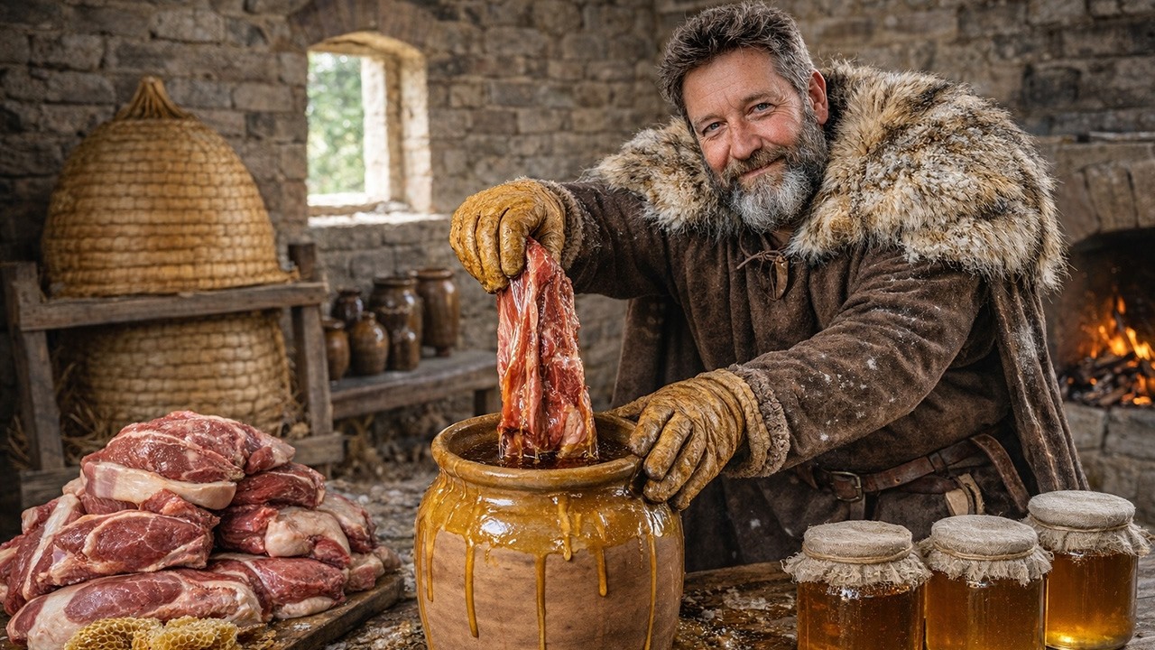 FLEISCH IN HONIG einlegen wie im MITTELALTER &ndash; Das &uuml;berraschende Ergebnis!
