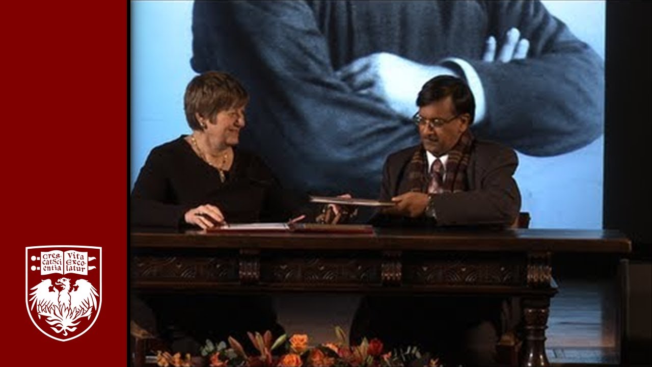 Signing Ceremony for the Vivekananda Visiting Professorship