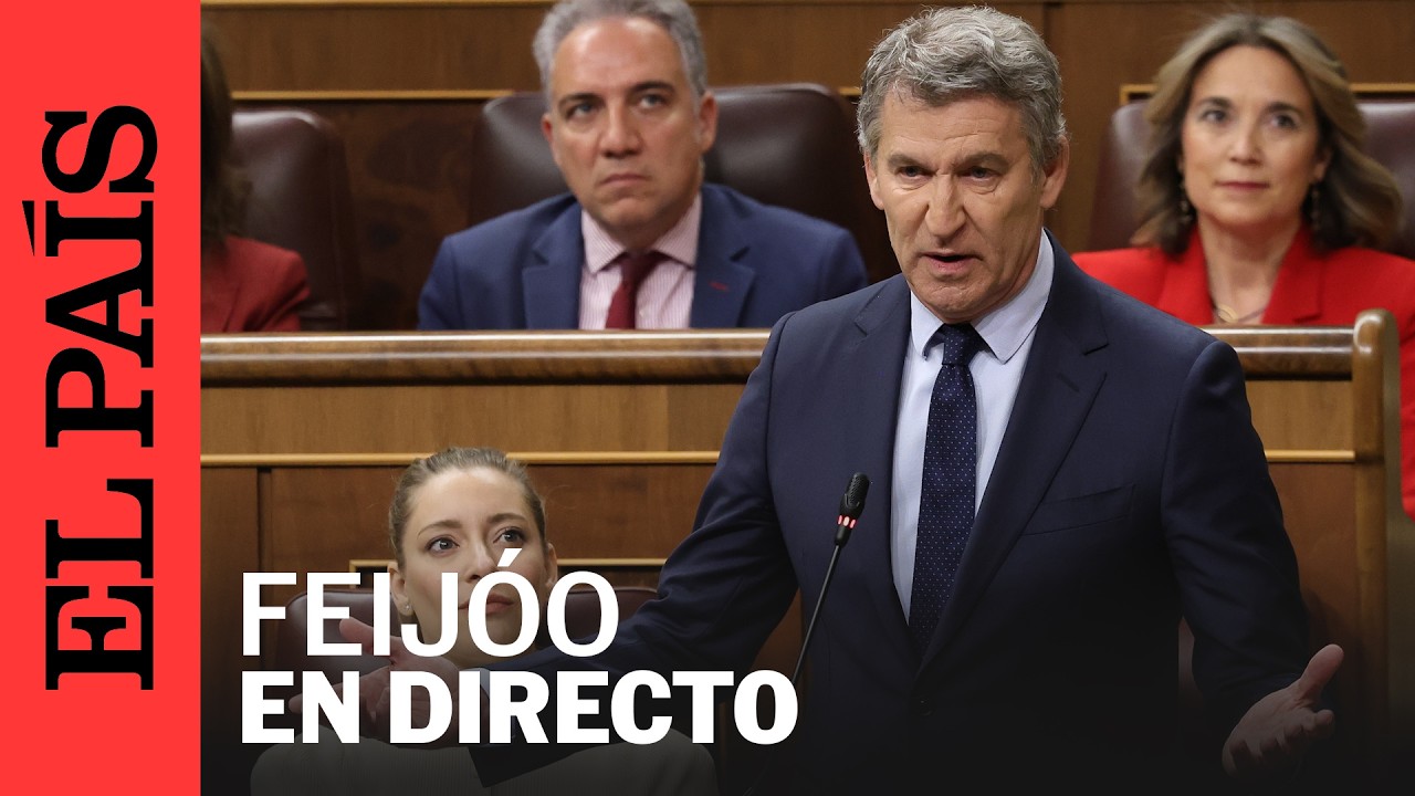 DIRECTO | Alberto Núñez Feijóo interviene ante los medios en la sede del PP Europeo | EL PAÍS