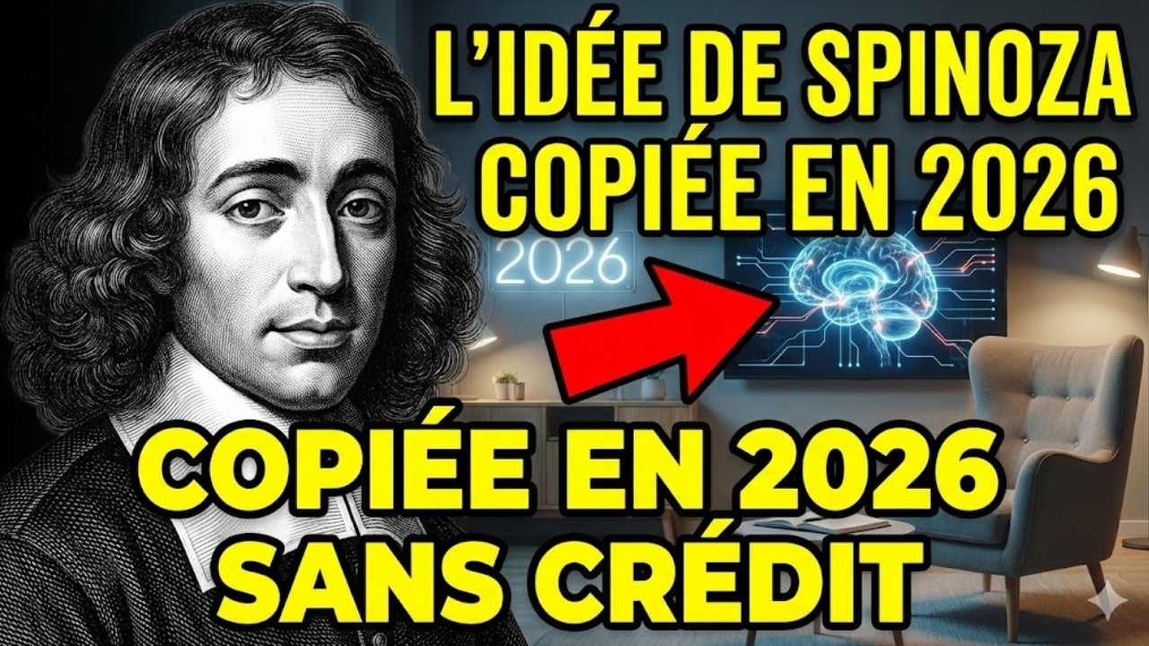 L’idée de Spinoza que les psychologues copient en 2026 sans crédit