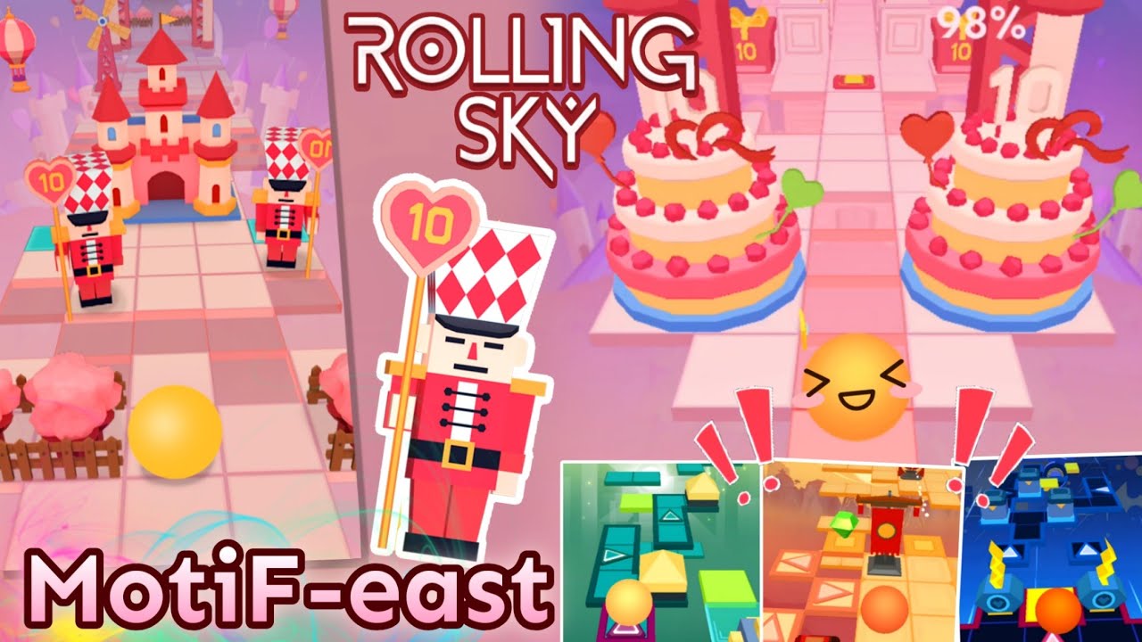 [ЧУВСТВО ВОЛНЕНИЯ 🎈] Rolling Sky - MotiF-east