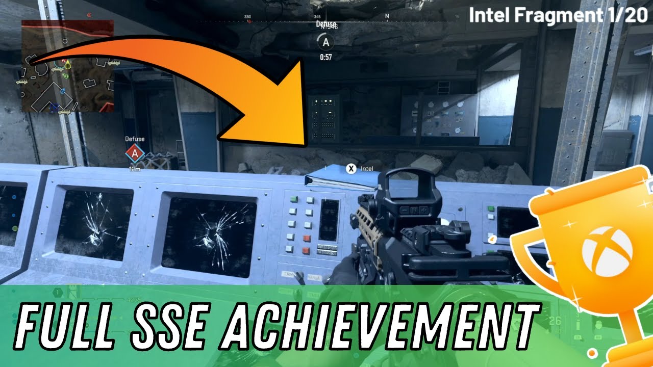 Modern Warfare 2 - Full SSE Achievement/Trophy (All 20 Intel Locations)