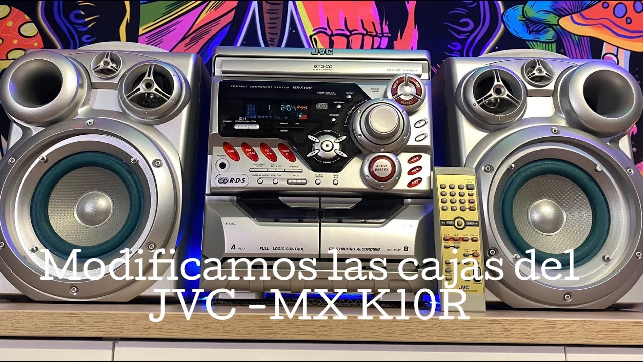 Modificamos las cajas del JVC - MX K10R!!! 🔈🔉🔊 WOW!! Menuda sorpresa!!!!😅😅