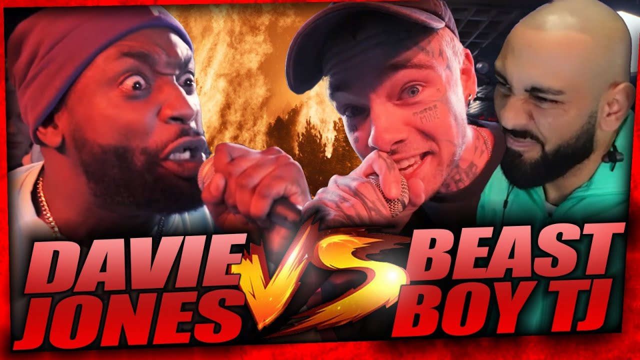KIANUSH reagiert auf DAVIE JONES vs BEASTBOY ⎪ Rap Battle DLTLLY