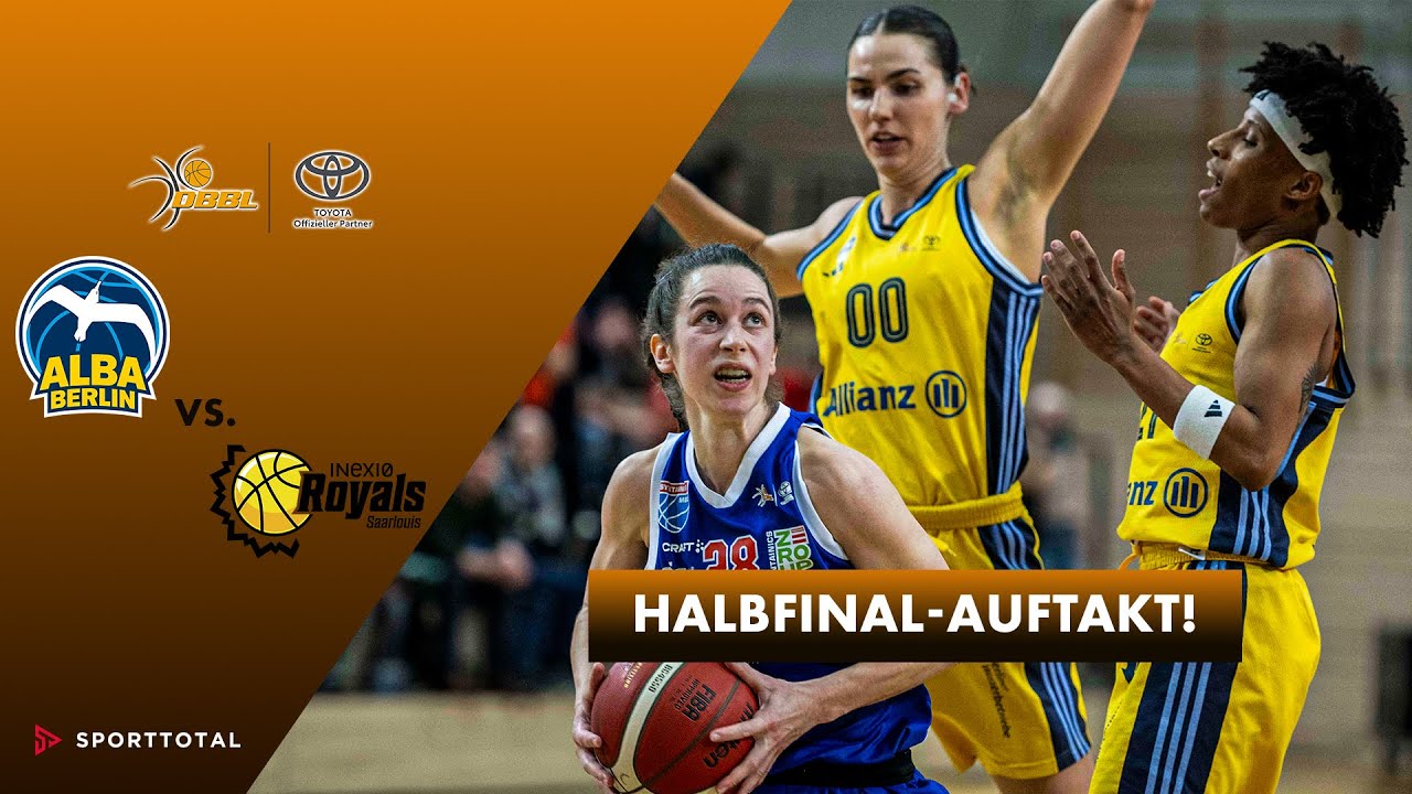 Auftaktsieg im Halbfinale! | ALBA Berlin vs. Saarlouis Royals | Toyota DBBL