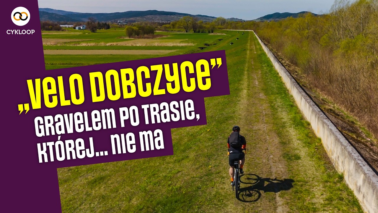 Rowerem wokół Jeziora Dobczyckiego szlakiem, który nie istnieje
