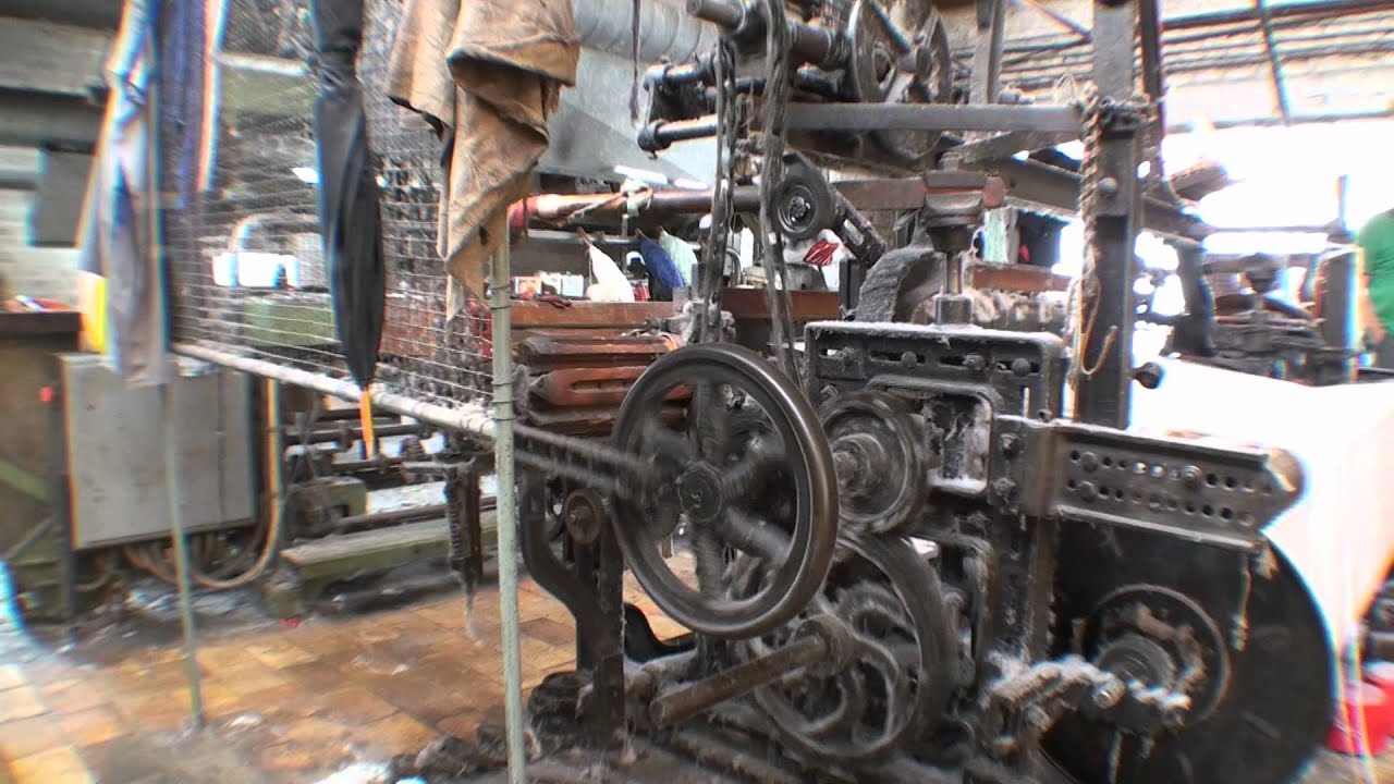 Schietspoel weefmachine in 2011