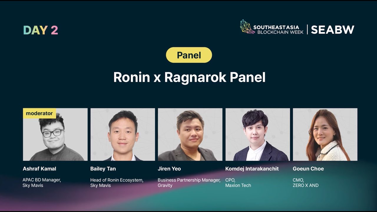 SEABW2024 | Ronin x Ragnarok Panel