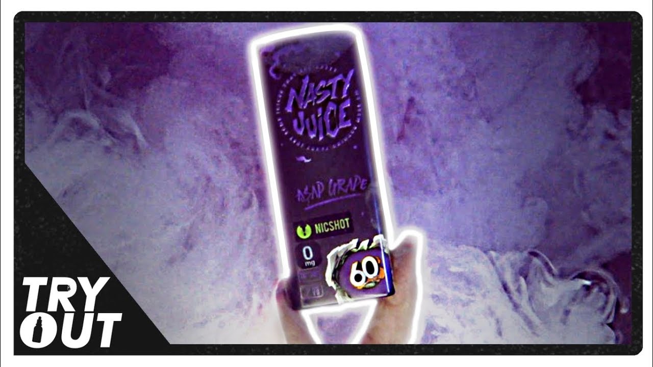 Nasty Juice ASAP Grape E-Juice (Taste Test / Review) | Tryout.