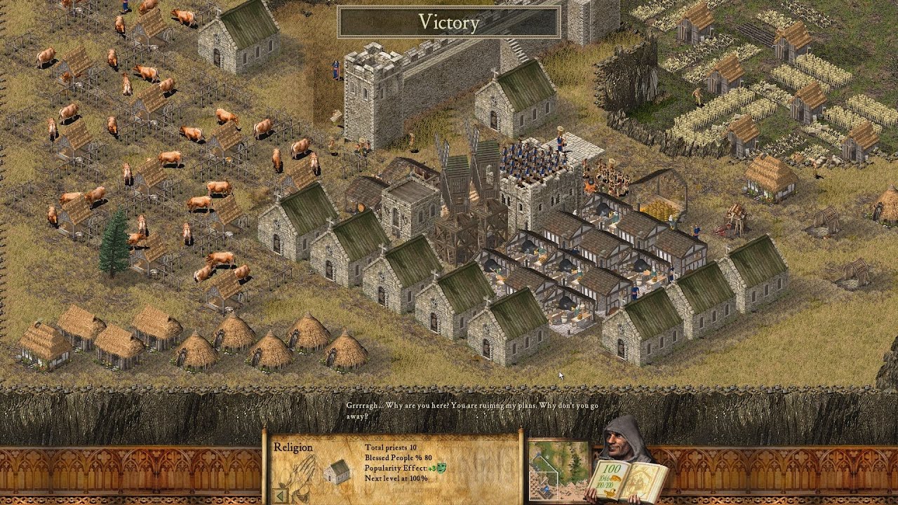 Stronghold HD - Military Campaign 10 - The Snake Hunt Begins [very hard]