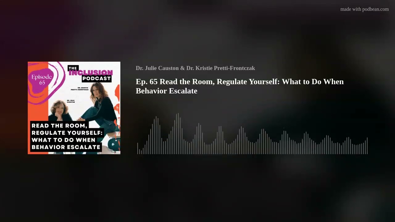 Ep. 65 Read the Room, Regulate Yourself: What to Do When Behavior Escalate
