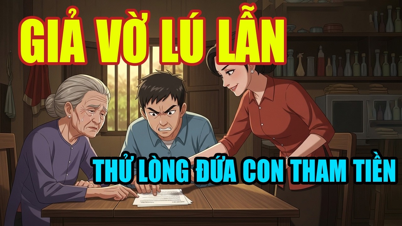 Mẹ Già Giả Vờ Lú Lẫn Thử Lòng Đứa Con Tham TIỀN  | Chuyện Nhân Quả