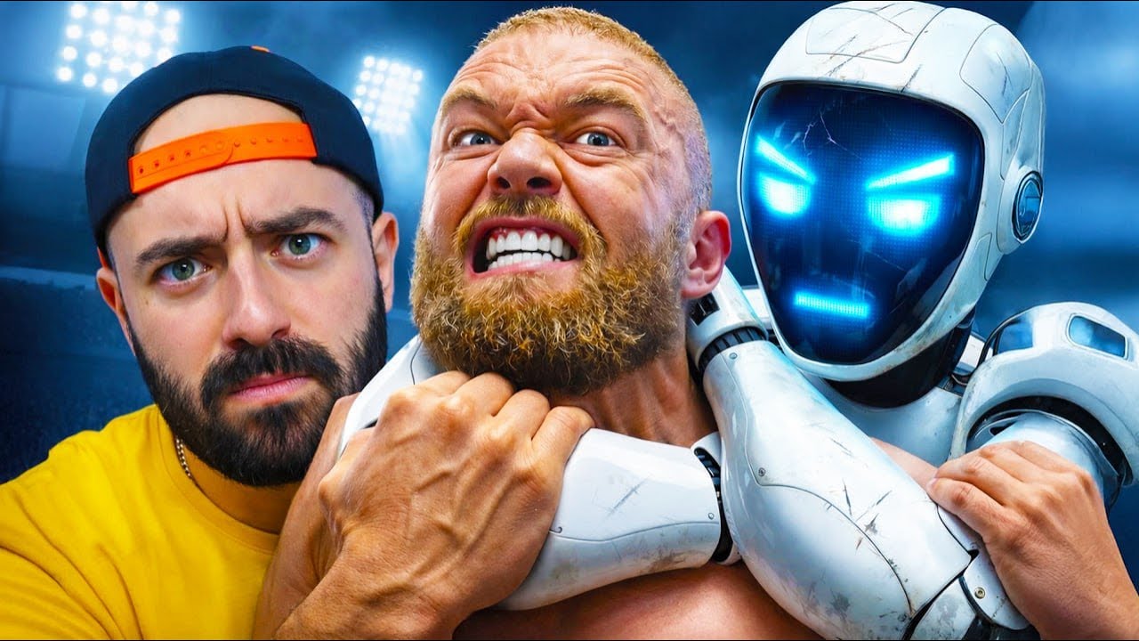 UOMO vs ROBOT, CHI VINCERÀ? ✅ REACTION MR. BEAST