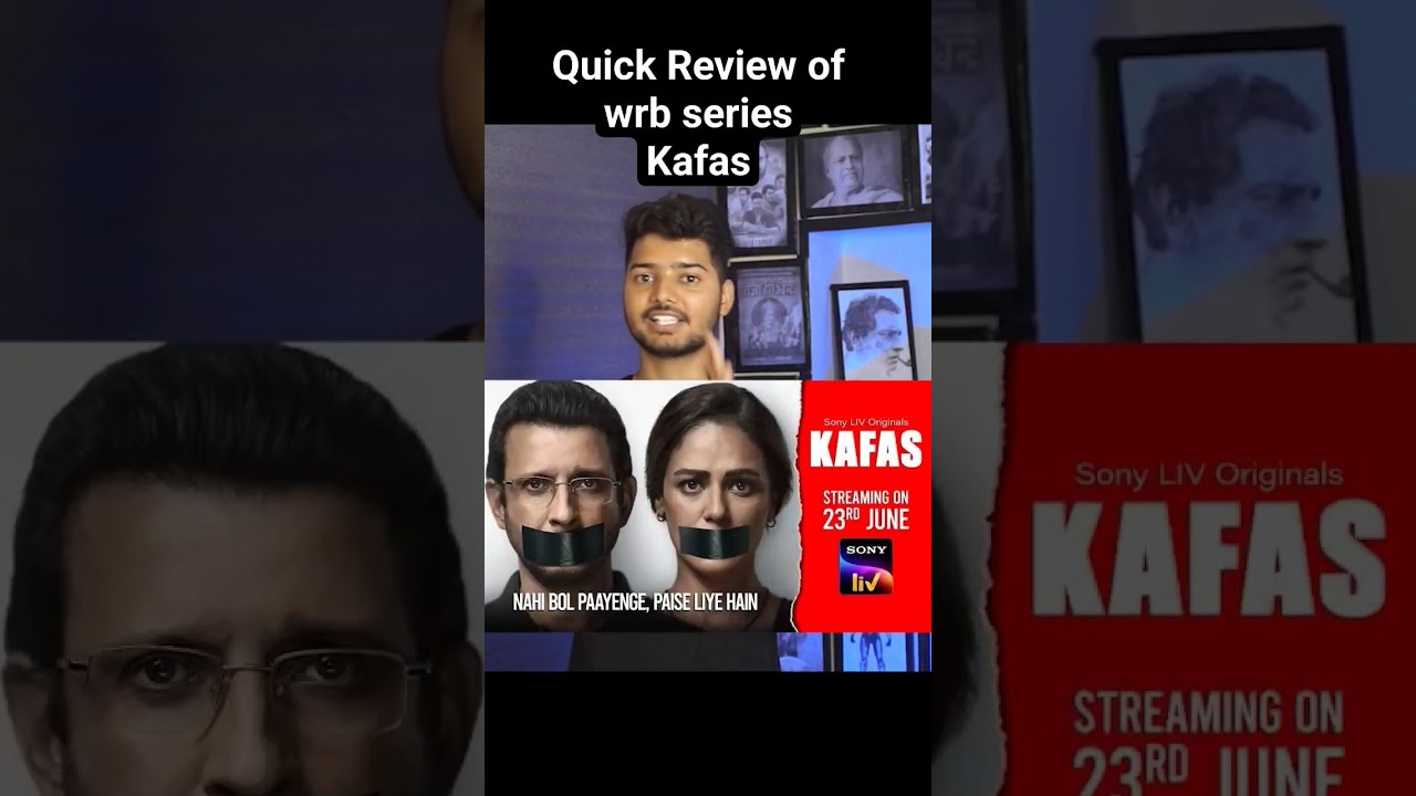 Quick Review of Kafas Web Series #latestwebseries2023 #kafas #nktippani