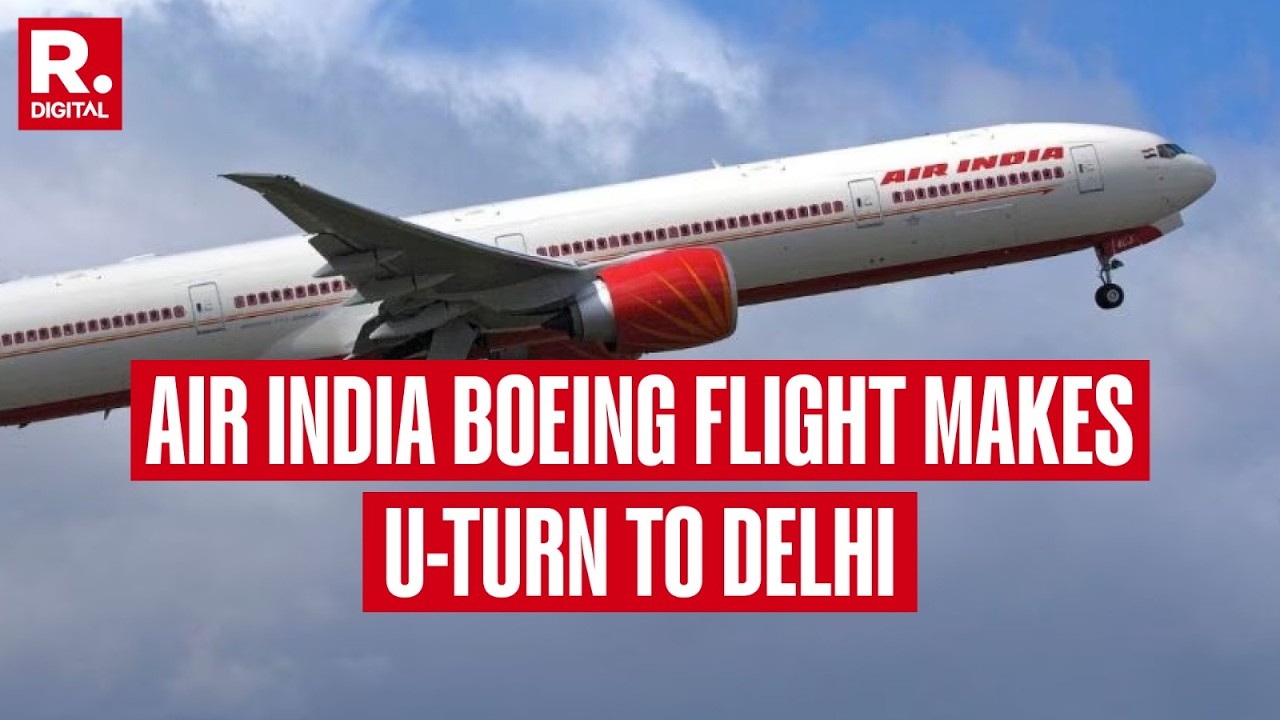 BREAKING: Air India Boeing Flight Returns To Delhi Due To Engine Fire Warning