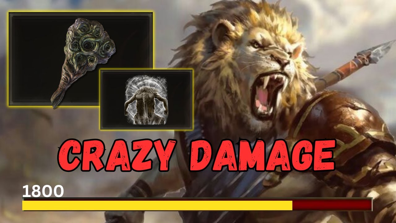 How to make a OVERPOWERED "Roaring Beast" build in Elden Ring