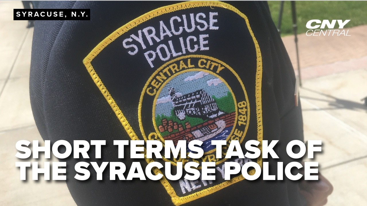 Syracuse Police Chief Mark Rusin explains the department's short-term tasks
