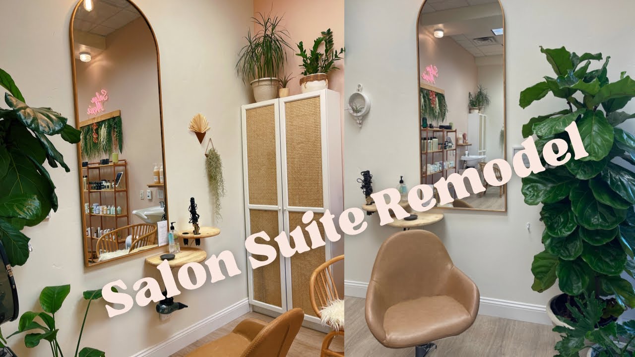 SALON SUITE REMODEL + everything you need to know about owning a salon suite