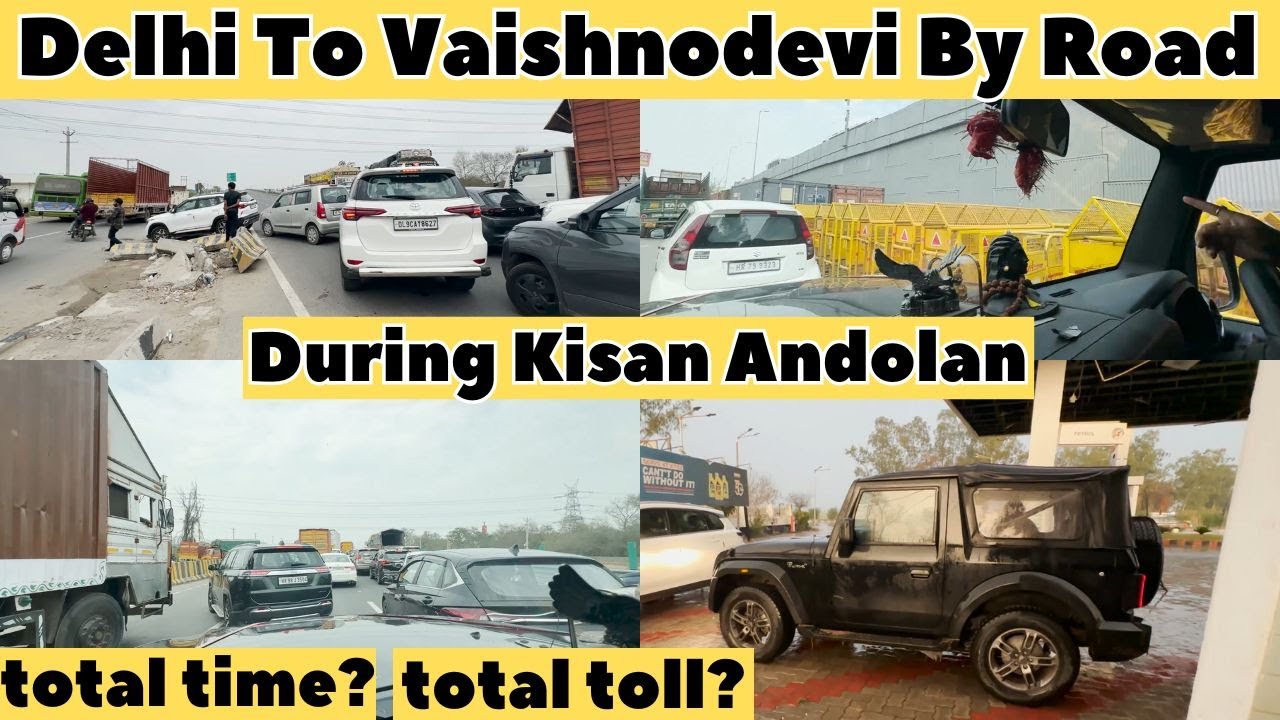 Delhi To Katra By Road | Delhi To Vaishno Devi By Road | Delhi To Jammu By Road | Thakur Saurav Vlog