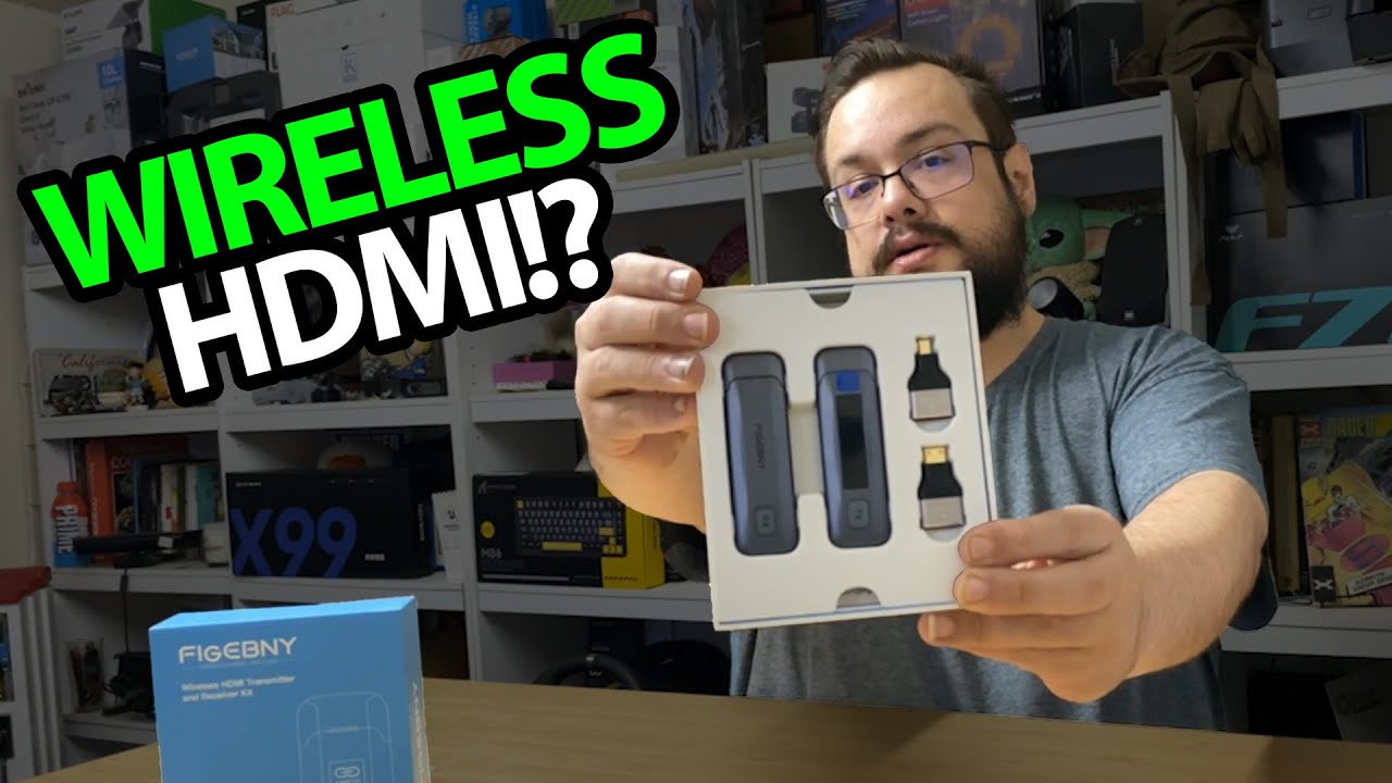 Next-Level 4K Connectivity: FIGEBNY Wireless HDMI Transmitter & Receiver