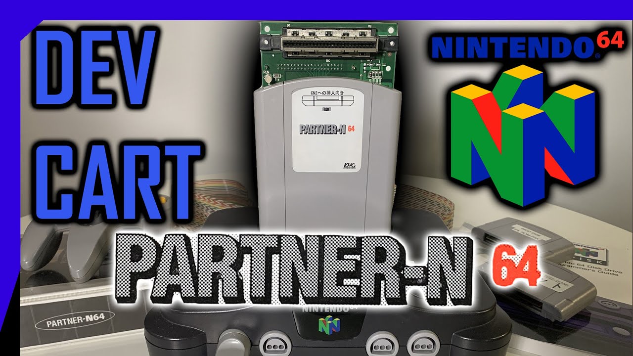 Nintendo PARTNER-N64 PC by KMC - Full Game Development Kit DEMO + 64DD Dev Prototype!   [#24]