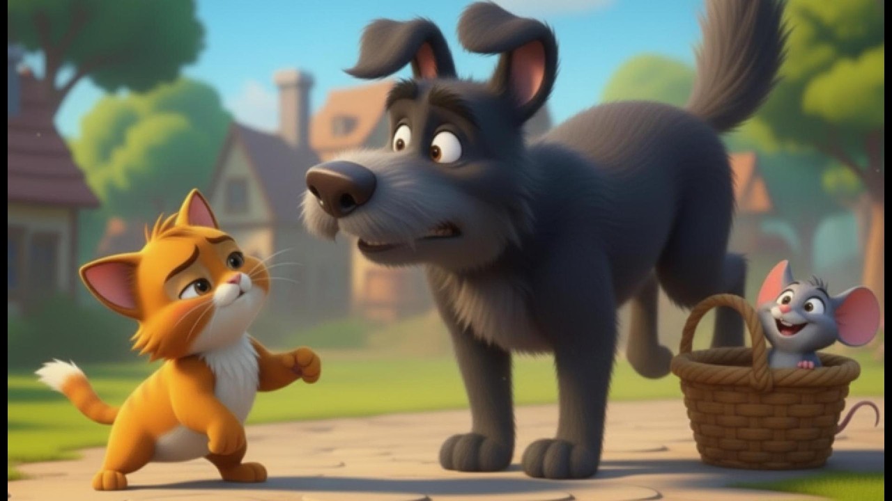 The Clever Mouse and the Kind Cat 🐱🐭 | Emotional Moral Story for Kids | Cat and mouse  urdu kahani