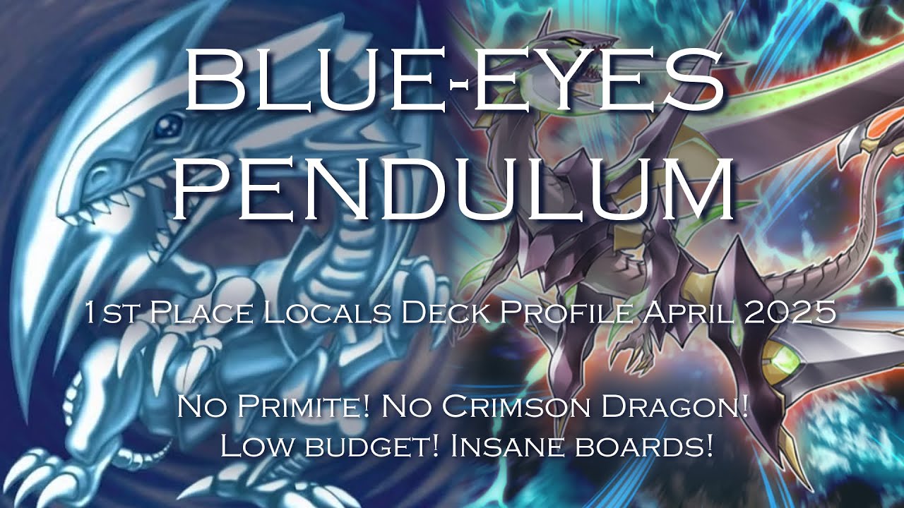 BLUE-EYES PENDULUM ACTUALLY WORKS!!! 😮 Insane boards with a low budget build! 1st Place Locals