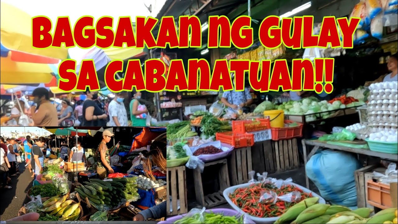 Sangitan Market ng cabanatuan city | Dito ang bagsakan ng gulay..