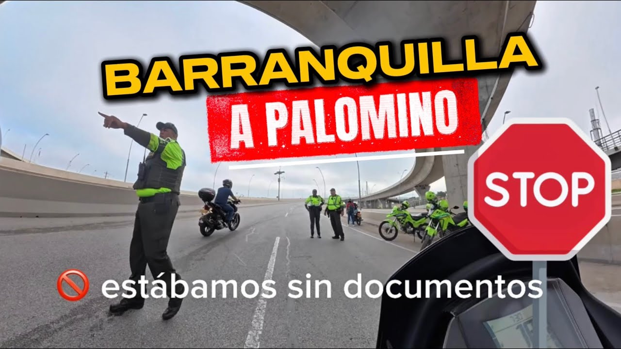 DE BARRANQUILLA A PALOMINO TODO LO QUE NOS PASÓ EN LA RUTA 🛵