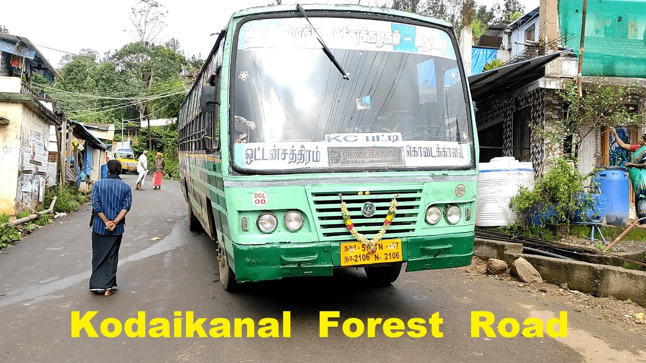 Unique TNSTC from Oddanchatram to Kodaikanal | First Video on YouTube | Part 1