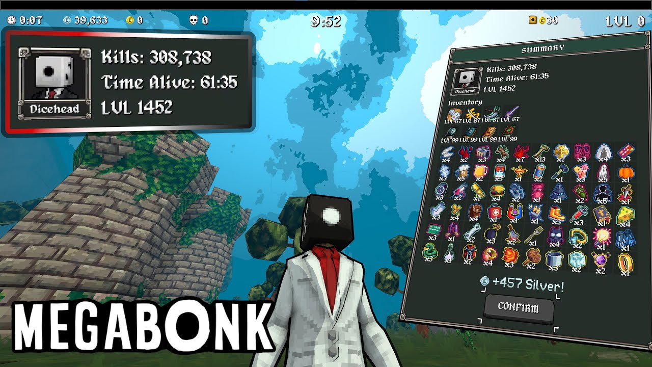 [Megabonk] Dicehead - 300k kills