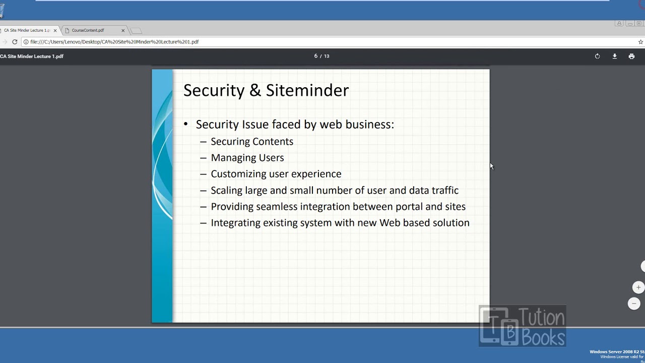 CA SiteMinder Overview