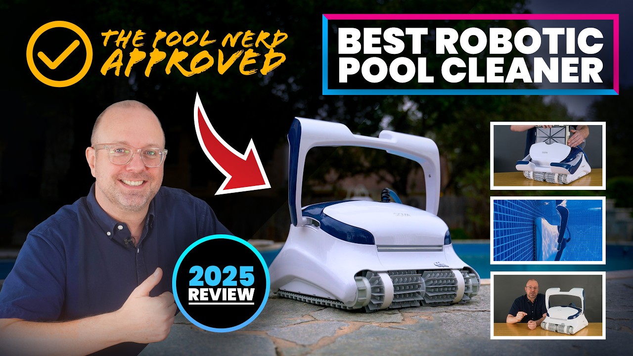 Daily Pool Cleaning WITHOUT Lifting a Finger: Dolphin Sigma Robotic Pool Cleaner Review (2025 Model)