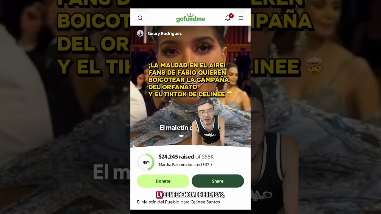 Los FANS DE FABIO DENUNCIAN campa&ntilde;a de CELINEE SANTOS que busca ayudar a ORFANATO EN RD😱 #lcdlf6
