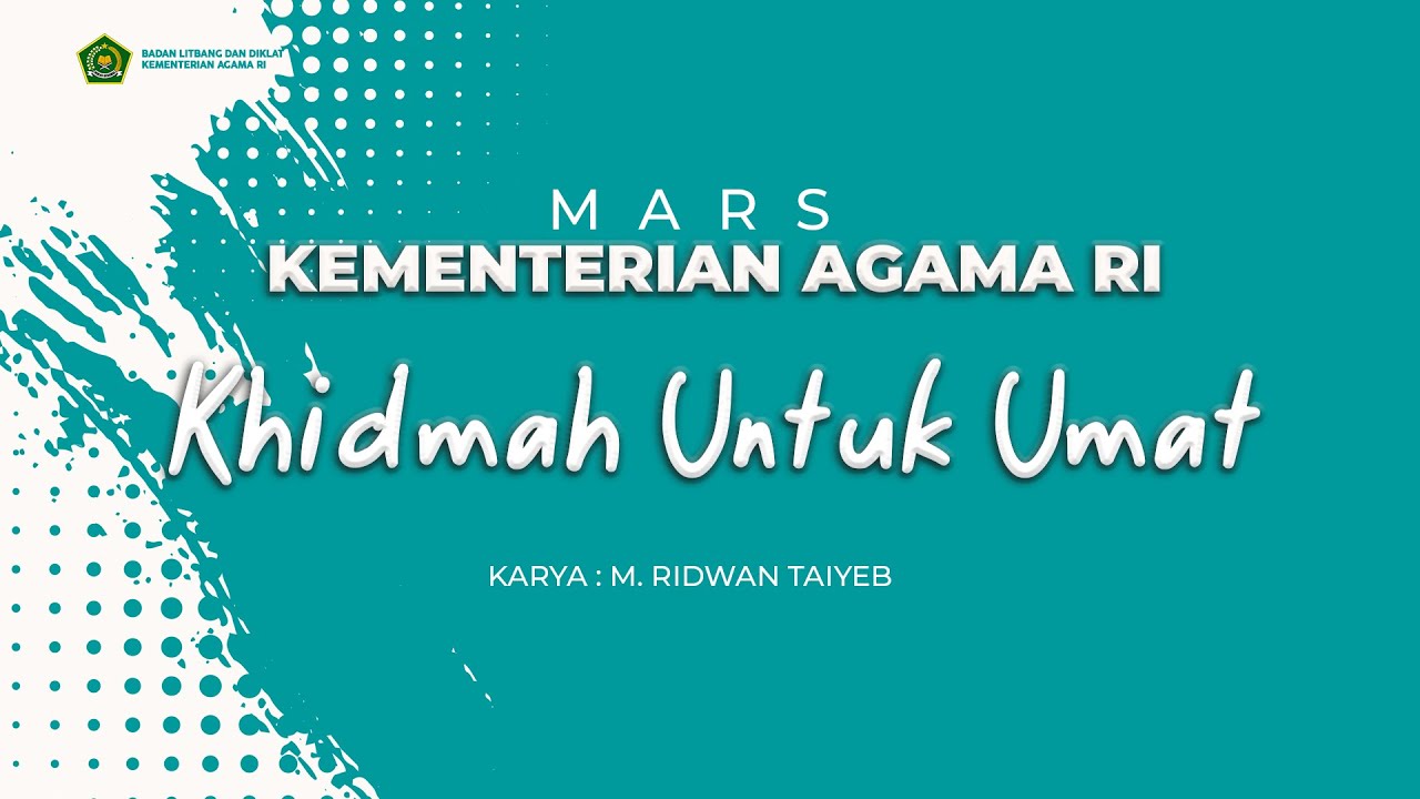 MARS KEMENTERIAN AGAMA RI 2023 WITH LYRIC