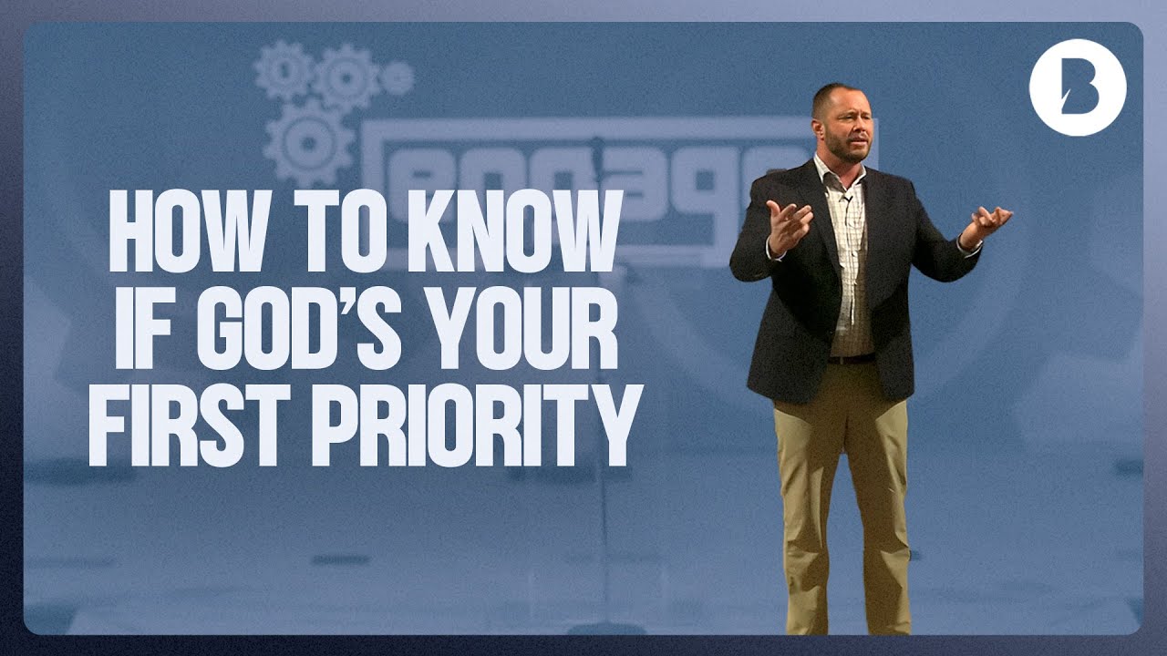 How To Know If God's Your First Priority