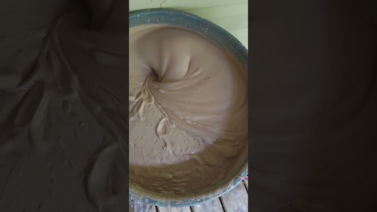 Step 2 in reclaiming process, mixing